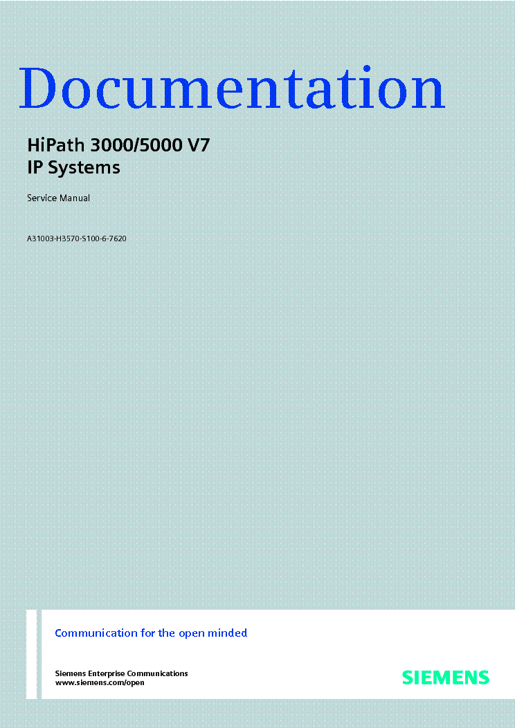 Siemens hipath 3550 programming manual